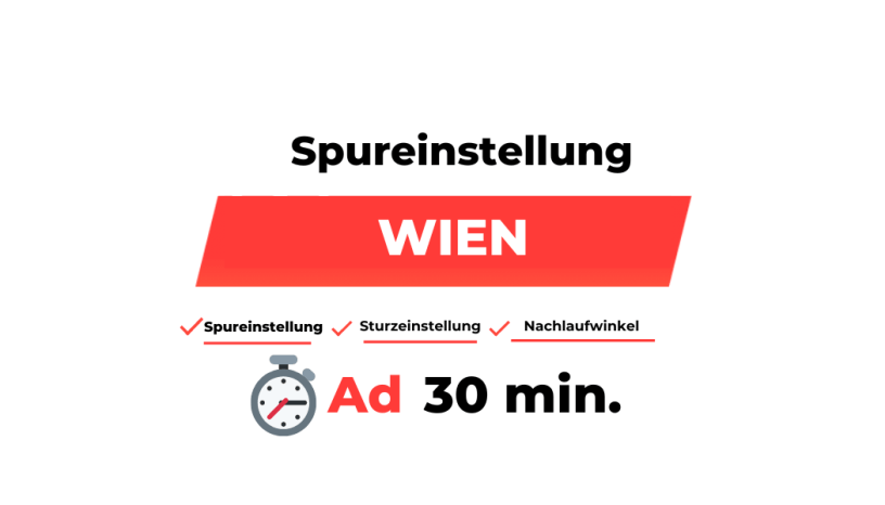 ÜBER UNS Spureinstellung Wien